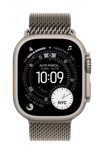 Apple MGHQ4ZM/A smart wearable accessory Band Natural Titanium