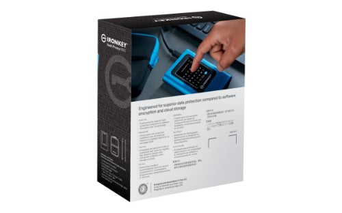 Kingston Technology IronKey 1920GB Vault Privacy 80 XTS-AES 256-bit Encrypted External SSD