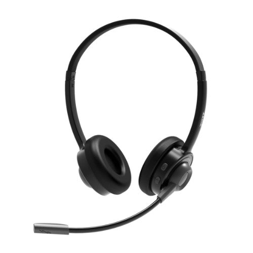 Port Designs PORT Connect 912004 headphones/headset Wired & Wireless Head-band Calls/Music USB Type-C Bluetooth Black