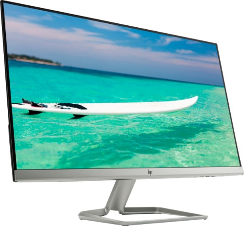 HP 27f computer monitor 68.6 cm (27") 1920 x 1080 pixels Full HD LED Black, Silver