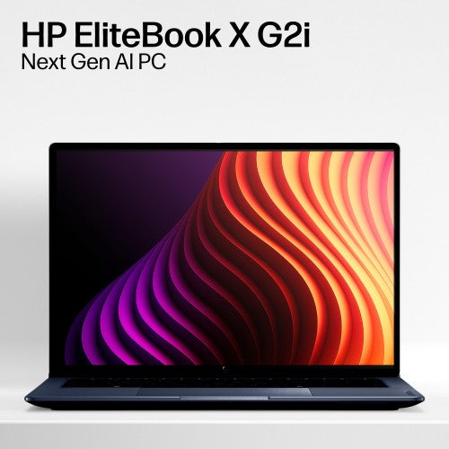 HP EliteBook X G2i 14 inch Notebook Next Gen AI PC Copilot+ PC Intel Core Ultra X7 358H Laptop 35.6 cm (14") WUXGA 32 GB LPDDR5x-SDRAM 1 TB SSD Wi-Fi 7 (802.11be) Windows 11 Pro Blue