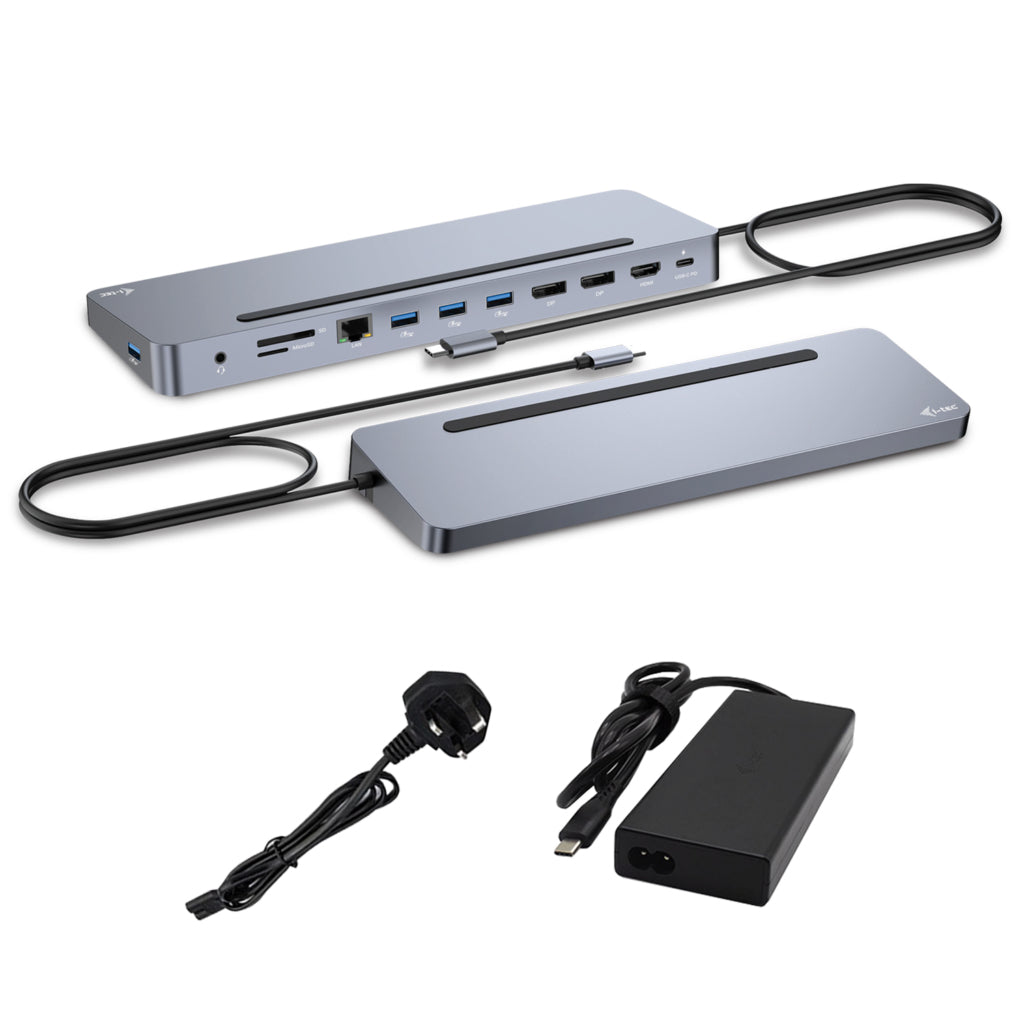 i-tec USB-C Metal Nano Dock 4K HDMI VGA + Power Delivery 100W