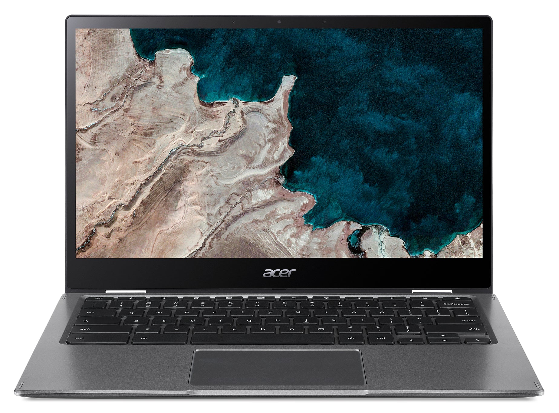 Acer Chromebook R841T-S3PW Qualcomm Snapdragon 7c Hybrid (2-in-1) 33.8 cm (13.3") Touchscreen Full HD 4 GB LPDDR4x-SDRAM 64 GB Flash Wi-Fi 5 (802.11ac) ChromeOS Grey
