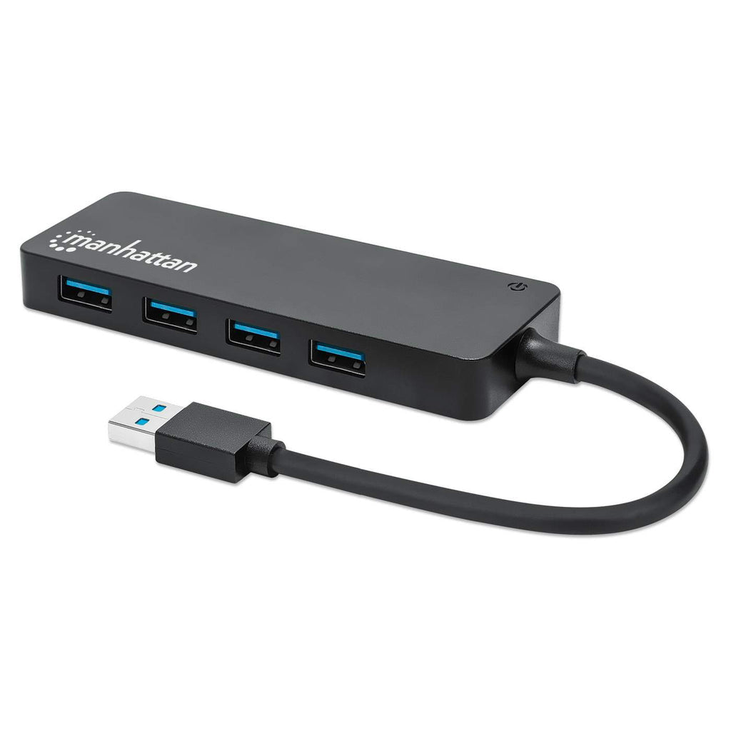 StarTech.com 4 Port USB 3.0 Hub 5Gbps w/Long Cable - Portable, Bus Powered  - ST4300PBU3 - USB Hubs 