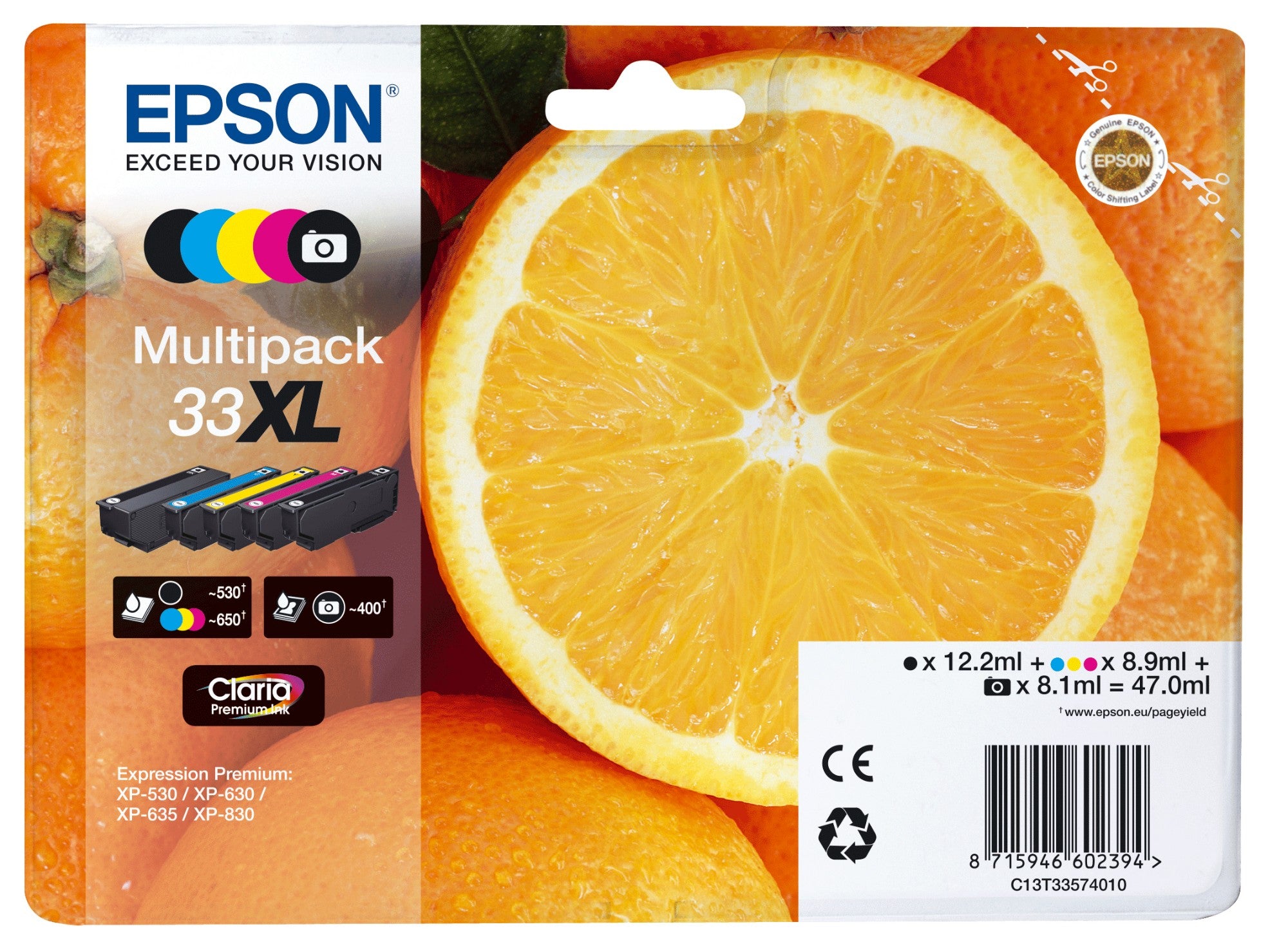 Epson 502 Multi-pack With Sensor