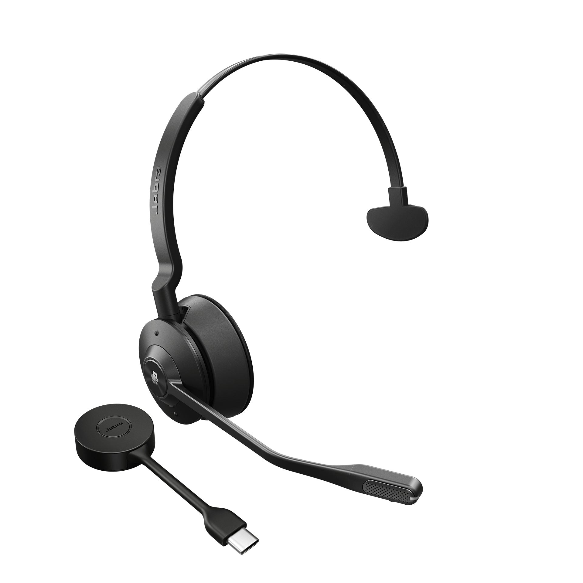 Jabra Engage 55 Headset Wireless Head band Office Call center Black Titanium