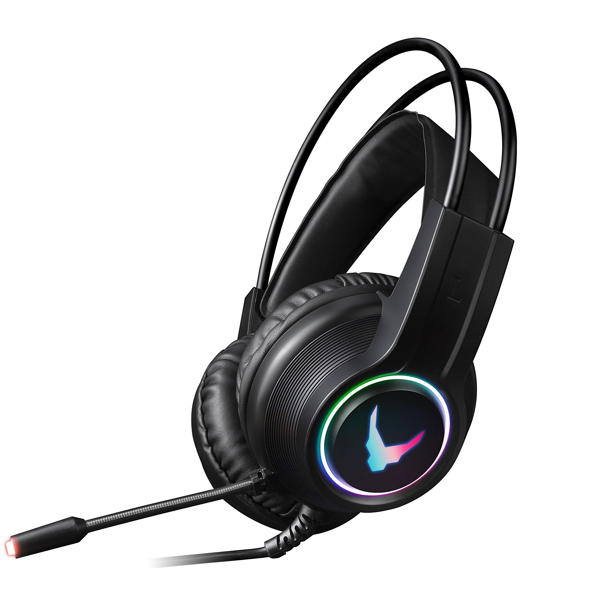 Varr Pro Gaming 3.5mm Headset with RGB Backlight Microphone Boom wit