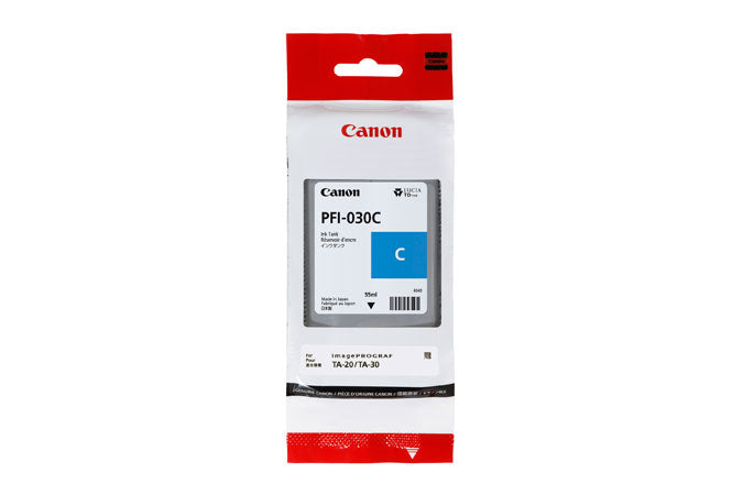 Canon 3490C001/PFI-030C Ink cartridge cyan 55ml for Canon IPF TA-20/TM-240  - Printers & Scanners - Canon