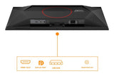 AOC G4 Q27G41ZDF computer monitor 67.3 cm (26.5") 2560 x 1440 pixels Quad HD QD-OLED Black, Red