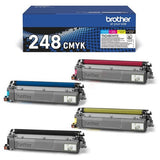 Brother TN-248CMYK Toner MultiPack Bk,C,M,Y, 4x1K pages ISO/IEC 19752 Pack=4 for Brother DCP-L 3500/HL-L 8200