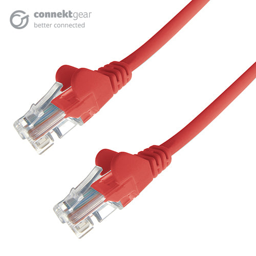 connektgear 28-0050R networking cable Red 5 m Cat5e U/UTP (UTP)  - Computer Cables - connektgear