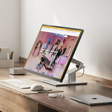 ALOGIC 32C6KPDTF computer monitor 81.3 cm (32") 6016 x 3384 pixels 6K Ultra HD LED Touchscreen Multi-user Silver, Black