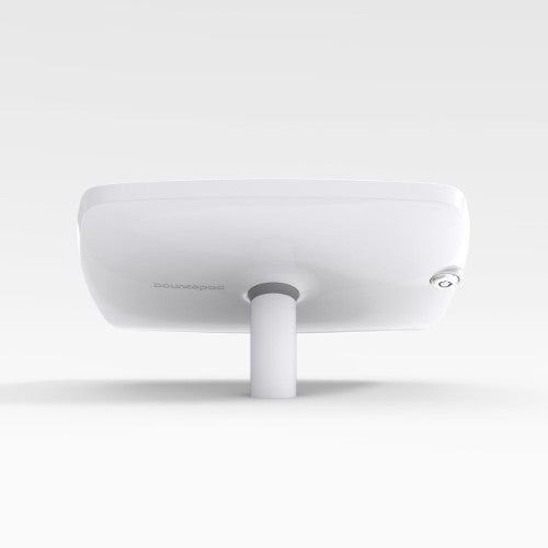 Bouncepad Desk | Samsung Galaxy Tab A 10.1 (2019) | White | Exposed Front Camera and Home Button |