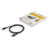 StarTech.com 3ft (1m) Slim HDMI 2.0 Cable, Flexible Premium Certified HDMI Cord with Ethernet, UHD 4K 60Hz HDR10, Durable Aramid Fiber Design with TPE Jacket