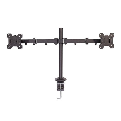 Lindy Dual Display Bracket with Pole and Desk Clamp