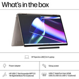 HP Spectre x360 14-eu0004na Intel Core Ultra 7 155H Hybrid (2-in-1) 35.6 cm (14") Touchscreen 3K 16 GB LPDDR5x-SDRAM 1 TB SSD Wi-Fi 7 (802.11be) Windows 11 Home AI PC Black