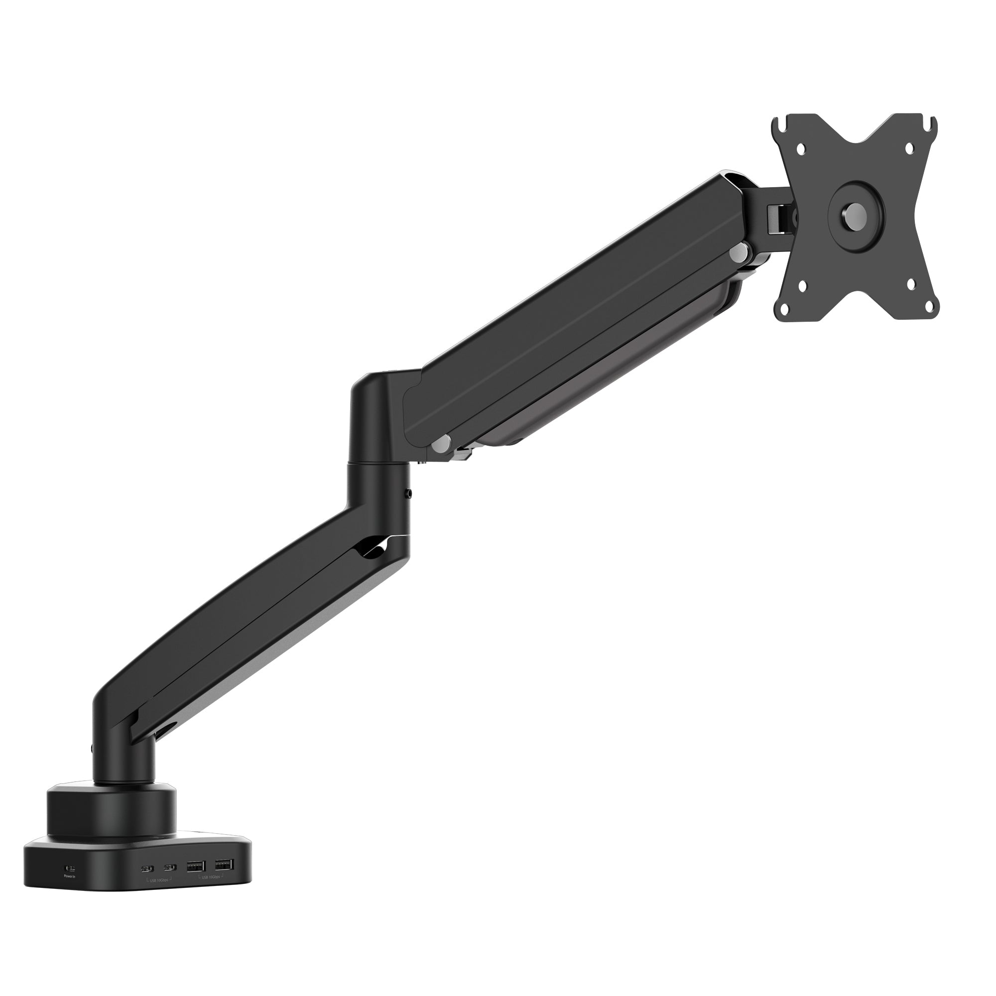 j5create JTSA301 Ergonomic Monitor Mount with Dock, Black  - Monitors & Accessories - j5create