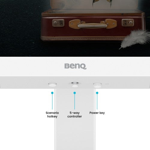 BenQ EW3290U computer monitor 79.2 cm (31.2") 3840 x 2160 pixels 4K Ultra HD LED White