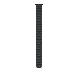 Apple 49mm Black Ocean Band Extension - Natural Titanium Finish