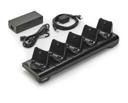 Zebra CRD-MPM-5SCHGUK1-01 mobile device dock station Black