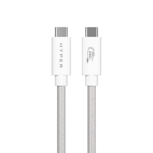 HYPER HyperDrive Next USB cable USB4 Gen 3x2 1.2 m USB C White