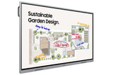 Samsung WE75FX interactive whiteboard 190.5 cm (75") 3840 x 2160 pixels Touchscreen Grey HDMI