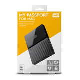 Western Digital My Passport for Mac external hard drive 4 TB Black