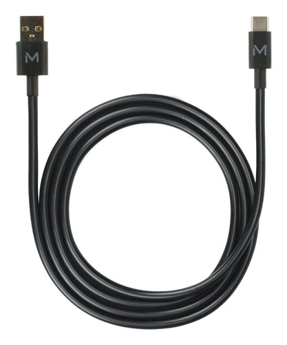 Mobilis 020013 USB cable 1 m USB A USB C 0.48 Gbit/s 10 W Black