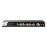 Draytek P1282 Managed Gigabit Ethernet (10/100/1000) Power over Ethernet (PoE) 1U Black