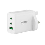 j5create JUP3365F-FN 65W GaN USB-C® 3-Port Charger - UK