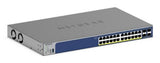 NETGEAR 28-Port PoE Gigabit/10G Stackable Smart Switch (GS728TXP)