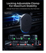 Anker B2933H11 mobile device charger Smartphone Black Cigar lighter Wireless charging Fast charging Auto