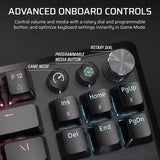 Corsair K70 CORE TKL keyboard Gaming USB + RF Wireless + Bluetooth QWERTY UK English Black