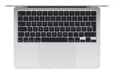 Apple MacBook Air 13-inch : M4 chip with 10-core CPU and 8-core GPU, 16GB, 256GB SSD - Silver