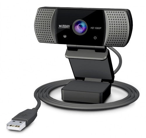 Urban Factory WEBEE: WEBCAM USB FULL HD 1080P 2M PIXELS AUTOFOCUS