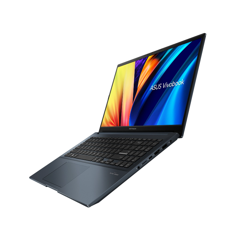 ASUS VivoBook Pro 15 M6500XU-LP004W Laptop 39.6 cm (15.6") Full HD AMD Ryzen™ 7 7840HS 16 GB LPDDR5-SDRAM 512 GB SSD NVIDIA GeForce RTX 4050 Wi-Fi 6E (802.11ax) Windows 11 Home Blue