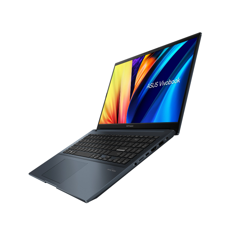 ASUS Vivobook Pro 15 M6500XU-LP004W AMD Ryzen™ 7 7840HS Laptop 39.6 cm (15.6") Full HD 16 GB LPDDR5-SDRAM 512 GB SSD NVIDIA GeForce RTX 4050 Wi-Fi 6E (802.11ax) Windows 11 Home Blue  -  - 