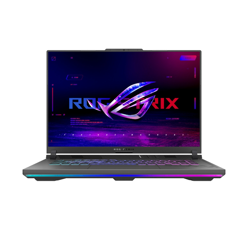ASUS ROG Strix G16 G614JV-N3106W Laptop 40.6 cm (16") WUXGA Intel® Core™ i5 i5-13450HX 16 GB DDR5-SDRAM 512 GB SSD NVIDIA GeForce RTX 4060 Wi-Fi 6E (802.11ax) Windows 11 Home Black, Grey