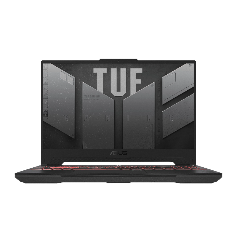 ASUS TUF Gaming A15 FA507NU-LP103W Laptop 39.6 cm (15.6") Full HD AMD Ryzen™ 5 7535HS 8 GB DDR5-SDRAM 512 GB SSD NVIDIA GeForce RTX 4050 Wi-Fi 6 (802.11ax) Windows 11 Home Black, Grey