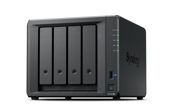 Synology DiskStation DS423+ NAS Desktop Ethernet LAN Black J4125  - Data Storage - Synology