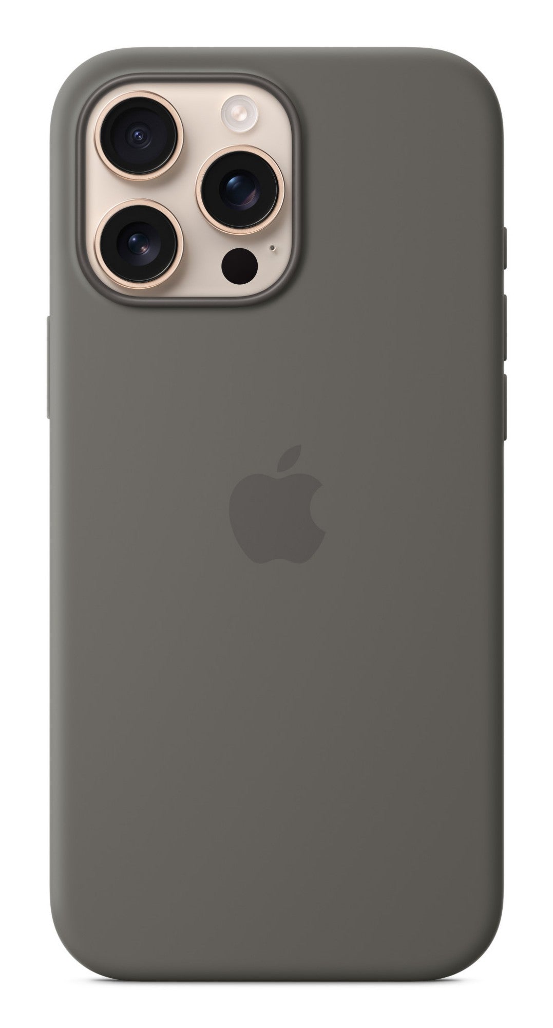 iPhone 16 Pro Max Silicone Case with MagSafe - Stone Gray