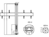 Multibrackets M Public Display Wall 180 Dual Black
