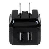 StarTech.com Dual-port USB wall charger - international travel - 17W/3.4A - black
