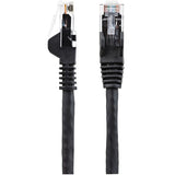 StarTech.com 7m CAT6 Ethernet Cable - LSZH (Low Smoke Zero Halogen) - 10 Gigabit 250Mhz 100W PoE RJ45 10GbE UTP Network Patch Cord Snagless with Strain Relief - Black, CAT 6, ETL Verified, 24AWG