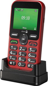 Doro Leva E10 6.1 cm (2.4") 118.9 g Red Senior phone