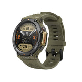 Amazfit T-Rex 2 3.53 cm (1.39") AMOLED 47 mm Digital 454 x 454 pixels Touchscreen Black, Green GPS (satellite)