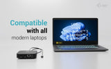 i-tec USB-C Dual HDMI Docking Station with Power Delivery 100 W