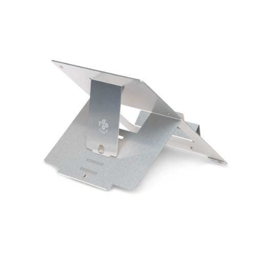 R-Go Tools Laptop stand R-Go Riser Flexible, adjustable folding laptop riser, ergonomic, Hylite aluminum, silver