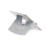 R-Go Tools Laptop stand R-Go Riser Flexible, adjustable folding laptop riser, ergonomic, Hylite aluminum, silver