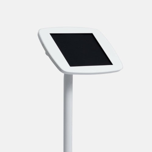 Bouncepad Original Floorstanding Slim with USB Cable | Exposed Front Camera and Home Button | White | Samsung Galaxy Tab A9+ and A11+ 11-inch (2023 - 2025)